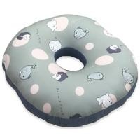 ราคา Palmandpond หมอนโดนัท รองก้น ป้องกันแผลกดทับ 100% cotton ขนาดใหญ่ วาฬเทา (12414359)