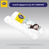 ราคา Satin My Comfort หมอนข้างสูญญากาศ ขนาด 14x 42 New Bolster ยกระดับความนุ่ม ขาว (12384511)