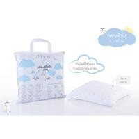 ราคา Iflin Baby - หมอนผ้าห่ม 0-4 ขวบ - Pillow Blanket - 2in1 พับเก็บเป็นหมอน กางออกมาเป็นผ้าห่ม Bamboo-สีขาวลายดาว (12498756)