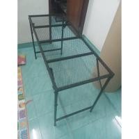 ราคา Cactus and Tree Table Master โต๊ะเหล็กพับอเนกประสงค์ ติดแผ่นตะแกงเหล็ก คงทนรับน้ำหนักได้ 100+Kg พกพาสะดวกพับเก็บได้ ก.60Xย.200Xส.75 ซม (10570152)