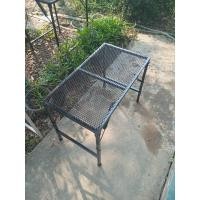 ราคา โต๊ะพับอเนกประสงค์ ขนาด ก.40Xย.75Xส.50 ซม. ตะแกรงเหล็ก พ่นสีป้องกันสนิม พกพาสะดวก คงทนรับน้ำหนักได้ 70+Kg ก.40Xย.75Xส.50 ซม (10570176)