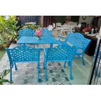 ราคา Aunchisaalloy ชุดสนามอัลลอยด์ วินเทจ สวนอังกฤษ สีฟ้า สดใส (10792019)