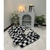 ราคา Topper.Khunfah ผ้าห่ม ผ้านวม ขนาด 6 ฟุต ผ้า Cotton แท้ สีดำ-ขาว (ตาราง) 3 ผืน Topper.Khunfah (10836097)