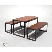 ราคา ชุดโตีะสนาม GRID ยาว 1.2 m. โต๊ะ ม้านั่งสนาม อเนกประสงค์ เฟอร์นิเจอร์กลางแจ้ง เฟอร์นิเจอร์สนาม outdoor furniture สีน้ำตาล (12007374)