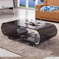 ราคา Wuxury Furniture โต๊ะกลางโซฟากระจกนิรภัย tempered glass โต๊ะกลางโซฟา โต๊ะกลางมินิมอล เฟอร์นิเจอร์minimal กว้าง 120 cm กระจกดำ (12276757)