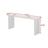 ราคา MOLESUN โต๊ะบาร์ไม้ สไตล์โมเดิร์น ไว้สำหรับทานอาหาร รับเครื่องดื่ม ตกแต่งร้านต่างๆได้ โต๊ะสีขาว 160cm (12641669)