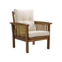 ราคา Index Living Mall เก้าอี้มีที่เท้าแขน 1 ที่นั่ง รุ่นโมรอคโค พลัส - สีธรรมชาติ (12603035)