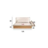 ราคา MOLESUN โซฟานั่งพื้น นุ่มนั่งสบาย มีหลายขนาดให้เลือก โซฟา 1 ที่นั่ง145cm (12641607)