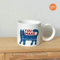 ราคา callingbrown [พร้อมส่ง] Home cafe แก้วเซรามิค 260ml แก้วกาแฟ แก้วเซรามิค หมา blue แก้วเซรามิค หมา blue (12641761)
