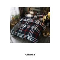 ราคา Zzsleepshop Zz ชุดผ้าปูครบเซ็ต 6feet โทนดำ ลายสก็อต 2 (ขนาด 6 ฟุต) (10127651)