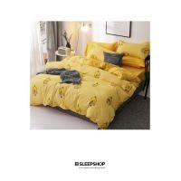 ราคา Zzsleepshop Zz ชุดผ้าปูครบเซ็ต 5feet โทนเหลือง ลายเป็ดน้อย (ขนาด 5 ฟุต) (10127619)