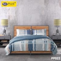 ราคา Satin Plus ผ้าปูทีนอน 6 ฟุต 5ชิ้น (ไม่รวมผ้านวม) ลวดลาย ใหม่ นุ่มมาก ลาย PP022ขนาด 6 ฟุต (10274190)