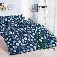 ราคา TOTO ชุดเครื่องนอน TT670 - 5feet TT670 5ฟุต ผ้าปูไม่เอาผ้านวม (10316537)