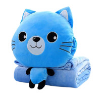 ราคา DHGROUP TRADING หมอนผ้าห่ม แมว ฟ้าตาแป๋ว (10324338)