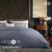 ราคา PASAYA ชุดผ้าปูที่นอน 6 ฟุต KING (Set 3 ชิ้น) - GRANDIOS COLLECTION 1100 Series KNIGHT GRAY 6 ฟุต (10363671)