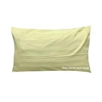 ราคา Dion Home and Living ปลอกหมอนหนุน ผ้าคอตตอนไมโครเทค 500 เส้นด้าย ริ้ว-ครีมใยไหม 19*29 นิ้ว (10351552)