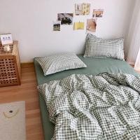 ราคา ร้านMETANGSHOP56 ชุดผ้าปูที่นอนพร้อมผ้านวมครบชุด6ชิ้น (มีผ้าห่มเป็นแบบนวมเบา) 6feet สก๊อตเขียว 6 ฟุต (10455050)