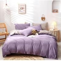 ราคา cosy ชุดเครื่องนอนทูโทน ผ้านุ่ม ทนทาน สี 6feet ม่วงพาสเทล 6ฟุต/Set2 (10600096)