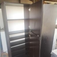 ราคา Hawa 90 Furniture ตู้รองเท้า 8ชั้น 35*60*170 พร้อมช่องใส่บูท สีดำ สีดำ (10745530)
