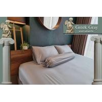ราคา Soul Sleep ชุดผ้าปูที่นอนโรงแรม (Luxury Bedding) "Greek Gray" Collection 6feet 6 ฟุต (10826554)