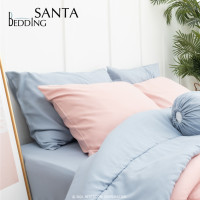 ราคา SANTA ผ้าปูที่นอน ผ้านวม 6feet สีฟ้า 6 ฟุต ชุดผ้าปู (10819819)