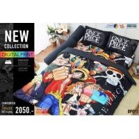 ราคา P.S. Bedding ชุดเครื่องนอน Sweet Dreams ผ้าปู + ผ้านวม ลายวันพีซ One Piece ลิขสิทธิ์แท้ Digital Print DPOP 2 ขนาด 6 ฟุต (11044643)