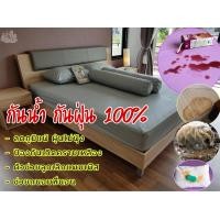 ราคา Paracare (พาราแคร์) โปรฯพิเศษ Paracare พรีเมี่ยม ผ้ายางคลุมที่นอนกันน้ำ กันฉี่ กันไรฝุ่น สีเทาอ่อน ผ้าปู1+ปลอกหมอนหนุน 2 3.5 ฟุต (11016304)