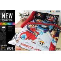 ราคา P.S. Bedding ชุดเครื่องนอน Sweet Dreams ผ้าปู + ผ้านวม ลายวันพีซ One Piece ลิขสิทธิ์แท้ Digital Print DPOP 1 ขนาด 6 ฟุต (11044642)