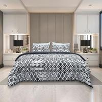 ราคา Picasso ชุดผ้าปูที่นอน (รวมผ้านวม) ขนาด 6ฟุต รุ่น BASIC ลาย Jenoa สีเทา จำนวน 6 ชิ้น ผ้าคอตตอน ทอ 350 เส้น/ตร.ซม. King Size (6 ฟุต) (11041138)