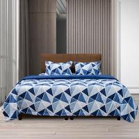 ราคา Picasso ชุดผ้าปูที่นอน (รวมผ้านวม) รุ่น Smile ลาย Lilong สีฟ้า - ผ้าไมโครซาติน ทอ 350 เส้น/ตร.ซม. 5feet Queen Size (5 ฟุต) (11051995)