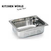 ราคา stainless steel service pan gn 1/1x150 dim530x325x150mm perforated /ถาดสแตนเลสมีรู (12006974)