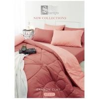 ราคา Stamps ชุดเซ็ทผ้าปู ผ้านวม ST113-114 ( 10 เฉดสี ปี 2023) ทอหนา 330 เส้นด้าย ST113,ผ้าปู 6 ฟุต(ไม่นวม) (12074975)