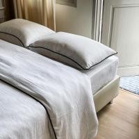 ราคา Solstice Home ชุดผ้าปูที่นอน / ปลอกผ้านวม / ปลอกหมอน กุ๊นขอบ สีพื้น ผ้า Cloud Cotton Off White + (29),5/6 ปลอกนวม+หนุน (12097615)