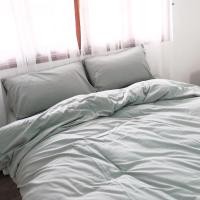 ราคา Solstice Home ชุดผ้าปูที่นอน / ปลอกผ้านวม / ปลอกหมอน ผ้าฝ้าย 100% Mint Grey,3.5 ครบเซต (12097672)