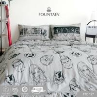 ราคา Fountain The Avengers ชุดเครื่องนอนฟาวน์เทนลิขสิทธิ์แท้สัมผัสนุ่มลื่นสบาย ผ้าปูที่นอน ผ้าห่มนวม FTC127 ชุด 6 ฟุต 6 ชิ้น (12117665)