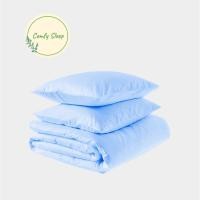 ราคา Comfy Sleep ผ้าปูที่นอน6ฟุต ผ้าปูที่นอน 5 ฟุต 3.5 ฟุต ชุดเครื่องนอนชุดผ้าปูที่นอน หมอน ปลอกหมอน ชุด5ชิ้น ชุด3ชิ้น ชุดผ้า [Comfy] ฟ้า 6 ฟุต 5ชิ้น (12130301)