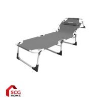 ราคา RESTAR 4 เตียงพับ รุ่น Bluefin เทา (12278799)