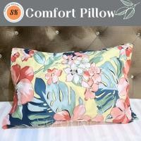 ราคา Suraphon : ปลอกหมอนสวม Pillow case ขนาดใหญ่ ขนาดกลาง (งานไทย ตัดเย็บเอง) สวนดอกไม้,(ใหญ่) 70 * 50 cm. (12319914)