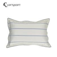 ราคา LOFTYSOFT ชุดผ้าปูที่นอน 6ฟุต KING, 5ฟุต QUEEN, 3.5ฟุต SINGLE Cotton Silk 550เส้นด้าย Charisma Collection ปลอกหมอน King Size Pearl Navy (12302637)