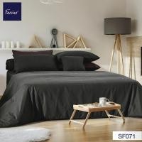 ราคา Facino ชุดเซท ผ้าปูที่นอน5ฟุต และ ผ้าปูทีนอน 6 ฟุต + ผ้านวม สีพื้น New Collection 5 ฟุต SF071 (12363170)