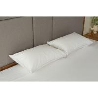 ราคา Znooze ชุดผ้าปูที่นอน Znooze 5 ฟุต (มีปลอกหมอน 2 ใบ) 100% Egyptian Cotton 500 เส้น Anti-bacterial ขาว (กุ้นเบจ) (12374787)