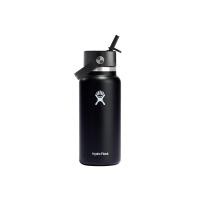 ราคา HYDRO FLASK WIDE MOUTH WITH FLEX STRAW CAP 32 OZ กระติกน้ำสูญญากาศ เก็บอุณหภูมิ BLACK (12420994)
