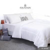 ราคา Fountain ฟาวเท้นต์ (ลายขายดี) ลายทั่วไป ผ้าห่มนวม + ผ้าปูที่นอน ฟาวเทนต์ FOUNTAIN สำหรับเตียง 3.5, 5 และ 6 ฟุต FTWHITE ผ้าปูที่นอน 6 ฟุต (12435953)