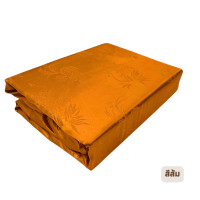 ราคา Russia สีพื้น พิมพ์ลาย ผ้าปูที่นอน เนื้อแพรรัสเซีย ขนาด 6 ฟุต จำนวน 4 ชิ้น สีส้ม ผ้าปูที่นอน 6 ฟุต (12441831)