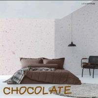 ราคา Lotus โลตัส ลายขายดี (หนา14นิ้ว ทอ 490เส้น) ครบเซท ผ้านวมและผ้าปูที่นอน LOTUS ขนาด 6 ฟุต (MELBOURNE+ATTITUDE) CHOCOLATE ผ้านวม+ผ้าปู 6 ฟุต (12446341)