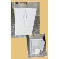 ราคา Hawa 90 Furniture ตู้เสื้อผ้าเด็ก รุ่นตู้นเสื้อคุณหนู 2บาน 2ลิ้นชัก 43*60*96 #3 2ลิ้นชักขาว (10753551)