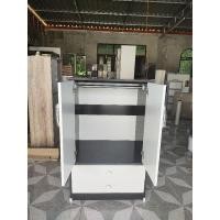 ราคา Hawa 90 Furniture ตู้เสื้อผ้าเด็ก รุ่นตู้นเสื้อคุณหนู 2บาน 2ลิ้นชัก 43*60*96 #3 ลิ้นชัก2ชั้น (10753553)