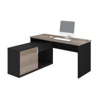 ราคา INDEX LIVING MALL โต๊ะทำงานเข้ามุม ขาไม้ รุ่นแอคทีฟ ขนาด 150 ซม. สีแนทเชอรัลโอ๊ค/ดำ (12570014)