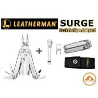 ราคา Leatherman Surge + Pocket Clip & Lanyard Stainless Steel (10947746)
