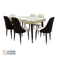 ราคา Livinghome Furniture ชุดโต๊ะอาหารหินอ่อน+เก้าอี้ 4 , 6 ที่นั่ง รุ่น Carina กรุงเทพฯ และ ปริมณฑล 4 ที่นั่ง (12497879)